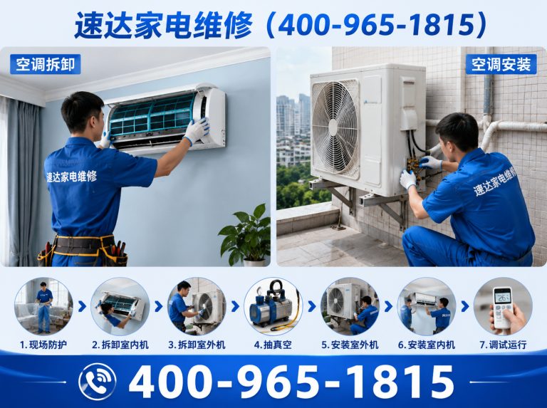 秦皇岛空调维修展示图